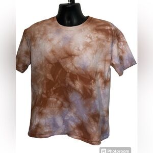 Zara Tie Dy T-shirt Sz Med